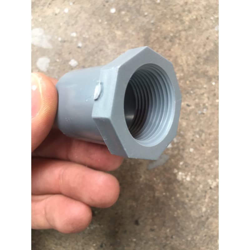 Ống nước ren trong/ren ngoài PVC Tiền Phong nhiều kích cỡ 27-27-5 cho hệ thống ống nước